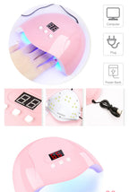 LIMEGIRL Gel-Nagellack-Kit UV Soak-off Gel Primer Polish Maniküre-Kit mit UV LED Lampe Trockner Semi-permanentes Gel-Nagellack-Kit