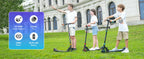 RCB R15 Elektroroller für Kinder 8-16 Jahre, 8 kg, faltbar, doppeltes Bremssystem, maximale Reichweite 16 km