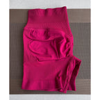 TKITK Shorts Nahtlose Yogahosen Damen Fitness Outfits Shark Bite Shorts für Fitnessstudio Laufen Radfahren Leggings