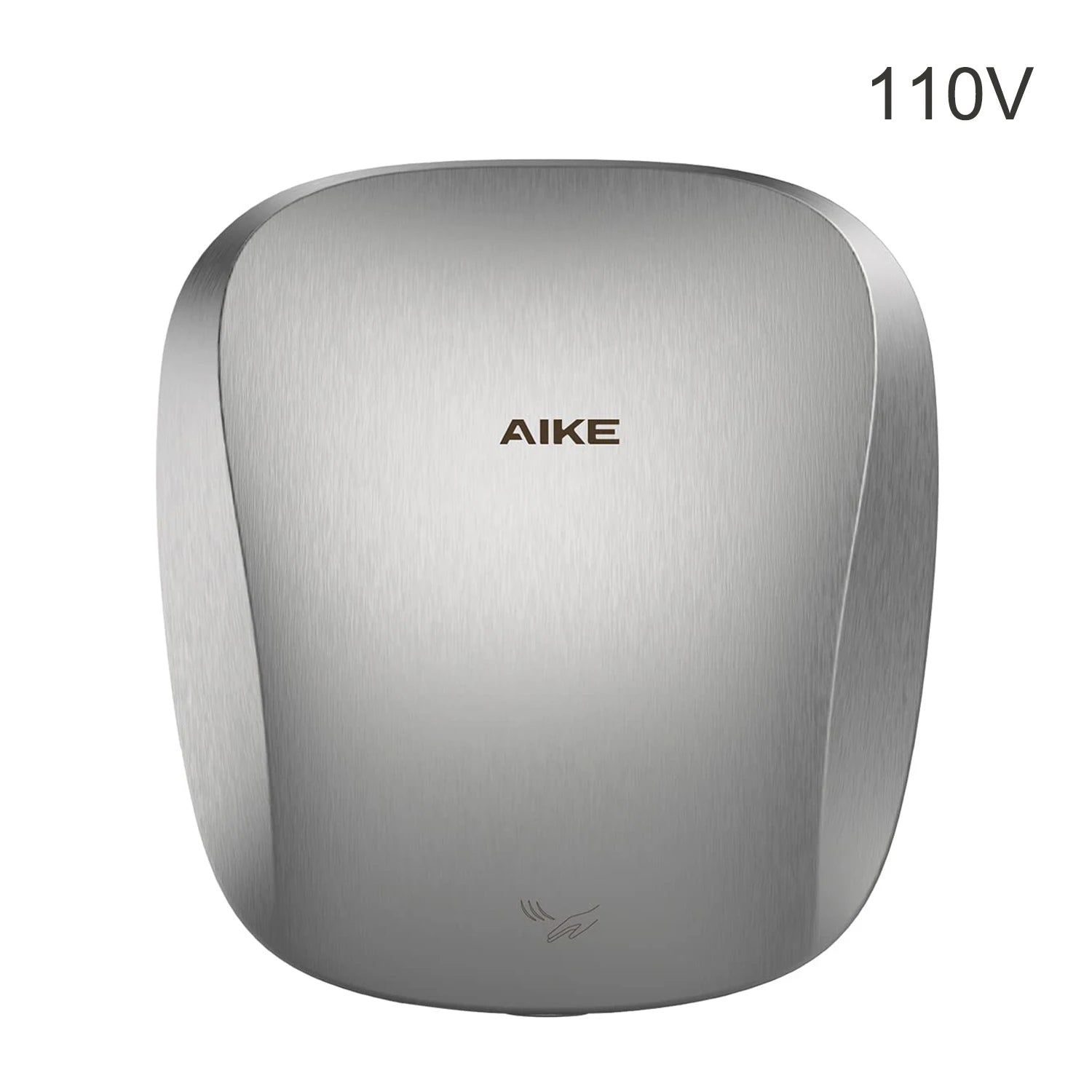 AIKE Air Tank Schwerlast Automatischer Händetrockner HEPA-Filter UL-geprüft 1450W Gebürsteter Edelstahl Händetrocknermaschine