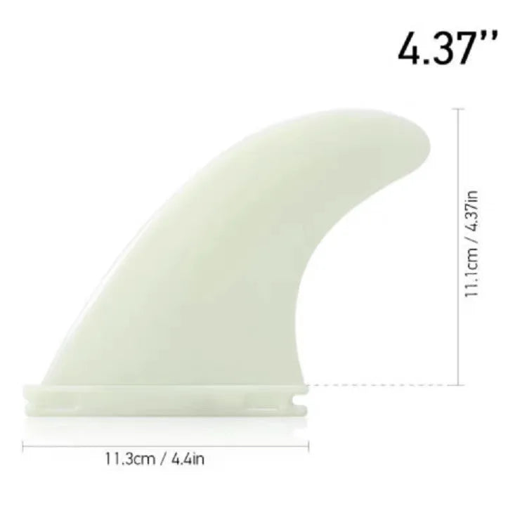 Surf-Finnen für Surfbrett 4.37"/11.1cm Surf-Finne Hochwertiger Kunststoff Surfbrett Wassersport Surfbrett