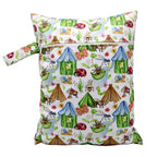 Wasserdichte Wickeltasche Windeltasche Mama Baby Umstandstasche Waschbare Reißverschluss Windel-Organizer Trockenbeutel Reisetragetasche 30x40cm