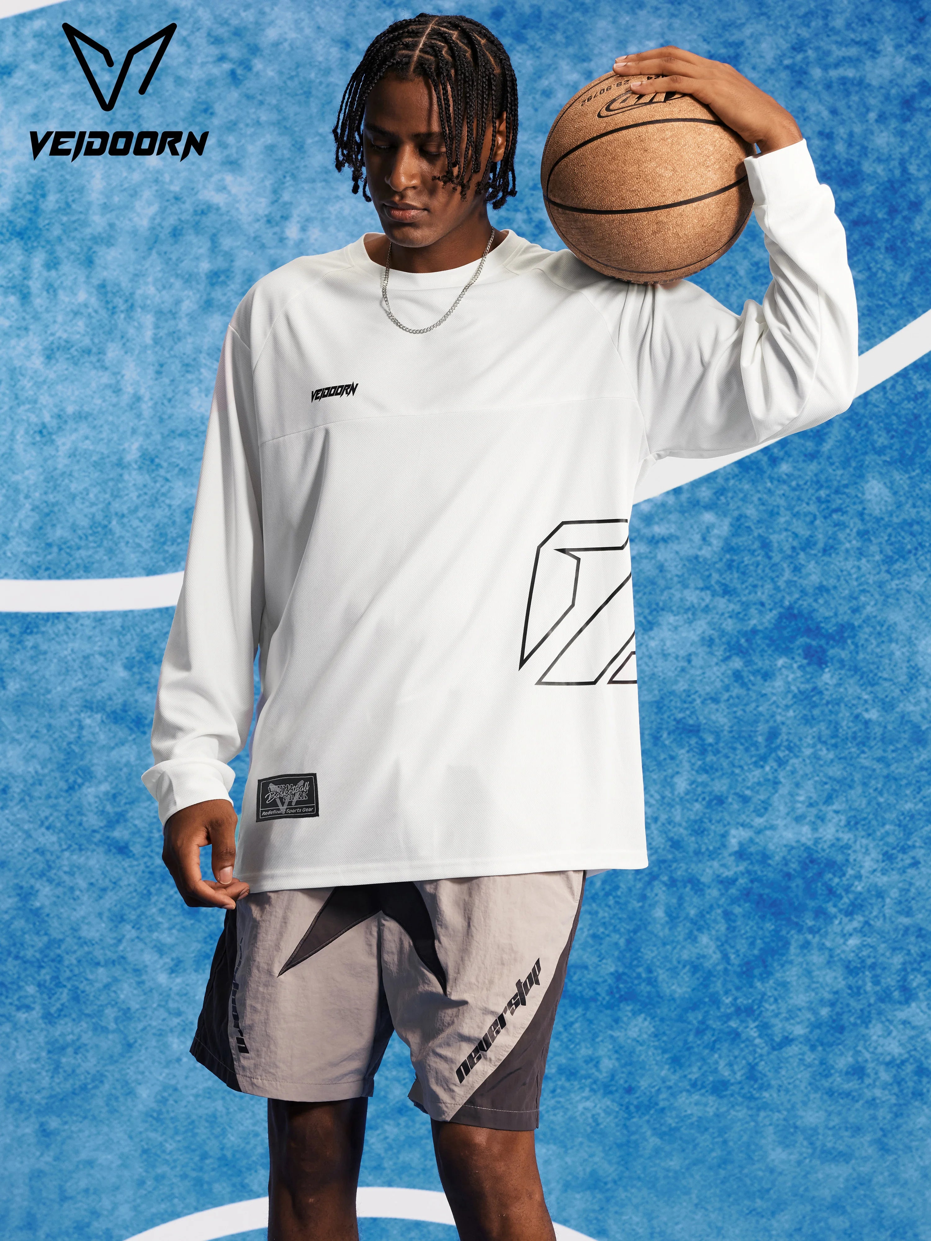 2025 Herren Quick Dry Workout T-Shirt Feuchtigkeitsableitendes Trainings-Top Gym Fitness Langarm Lauf-Basketball-Shirt Sportbekleidung