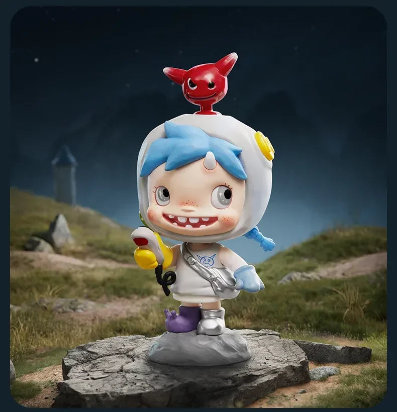 POP MART POLAR Monster Village Serie Blind Box – Süße Anime-Figuren, Ornamente, Überraschungsgeschenkpuppe – Originalspielzeug für Sammler