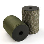 100/50M 550 Military Standard 9-Strang Paracord Seil 4mm Outdoor Fallschirmleine Survival Schirmzeltleine Wäscheleine