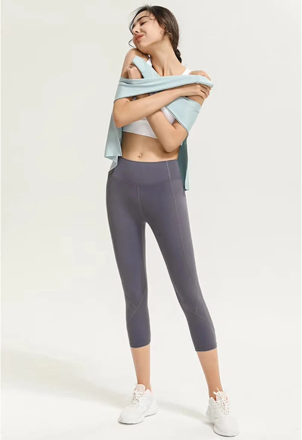 Fitness-Rock, Hüftabdeckung, Workout-Fitness-Bekleidung, Tanz-Ballett-Röcke für Damen, Sport-Yoga-Kleid, kurzer Oberschenkel-Abdeckungsrock
