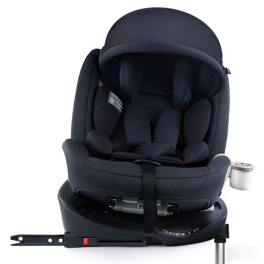 Kindersitze mit 360°-Drehfunktion ISOFIX für Babys, 5-Punkt-Gurt, 0-12 Jahre, geeignet für Neugeborene