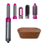 5-in-1 Haartrockner-Heißluftbürsten-Set, professioneller Lockenstab, Haarglätter, Styling-Werkzeug für professionelle Haartrockner im Haushalt