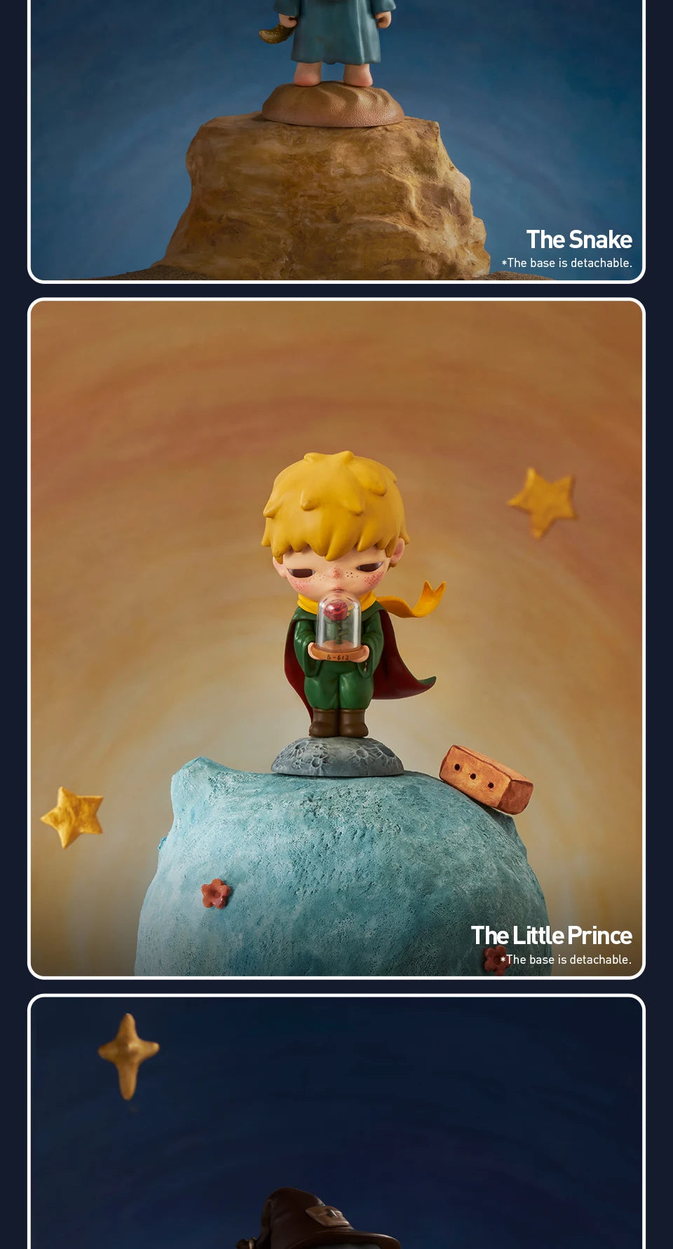 POP MART Hirono x Le Petit Prince Serie Blind Box Spielzeug Mystery Box Mistery Caixa Actionfigur Überraschung Süßes Modell Geburtstagsgeschenk