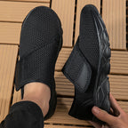 Neue lässige orthopädische Schuhe für weite Füße, geschwollene Füße, Daumenballen, regulierbare weiche bequeme Diabetiker-Gehschuhe