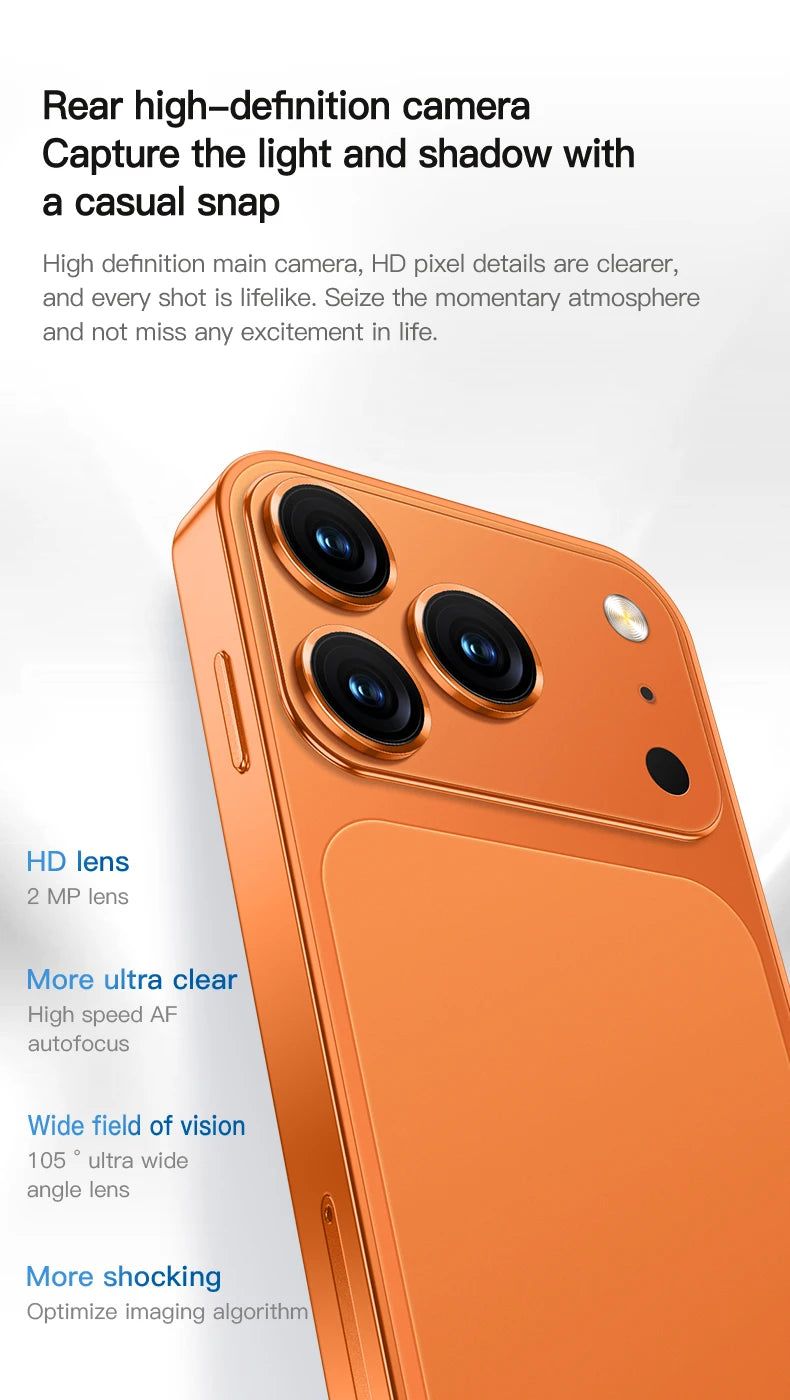 SERVO 18SE MINI Kleines Android Smartphone 3G WCDMA Dual SIM-Karte 2GB+16GB Play Store Wi-Fi Gesichtserkennung 3.0 Zoll Mini Smartphones