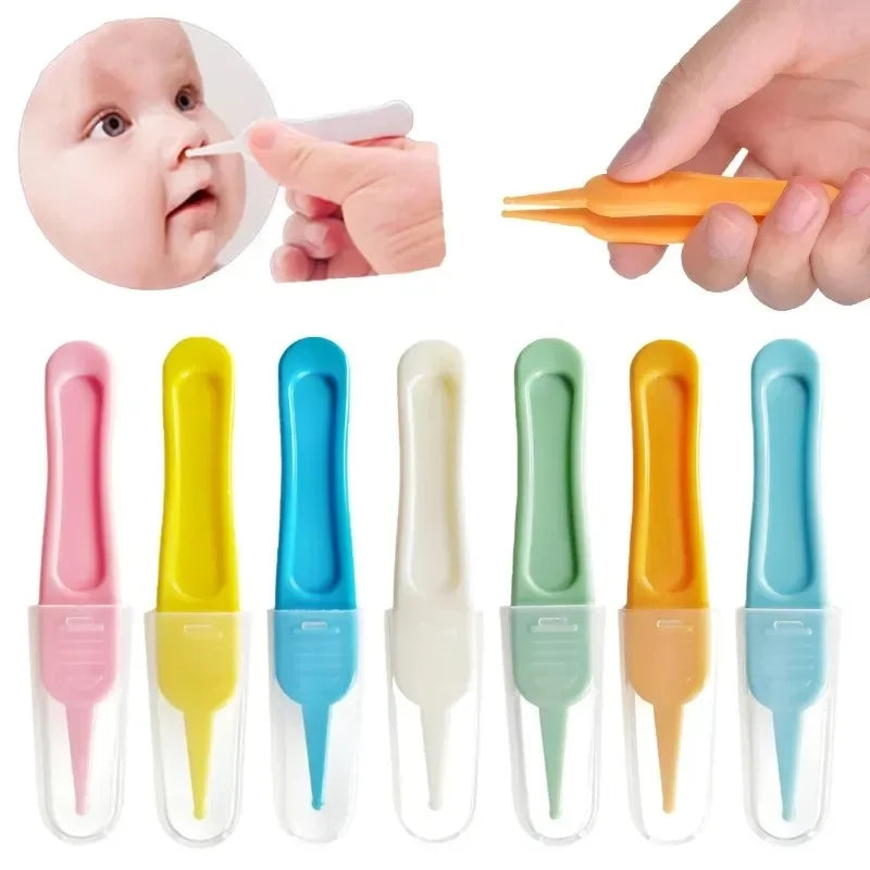 Baby Dig Booger Clip Säuglinge Ohr Nasen Nabel Reinigungsgeräte Kinder Sicherheitspincette Reinigungszange Kleinkind Nasenhöhlenpflegebedarf Zweitbild