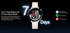 Globale Version OnePlus Watch 3 43mm Smartwatch 1.32 Zoll AMOLED Display Bis zu 60 Stunden Akkulaufzeit Wear OS by Google GPS NFC
