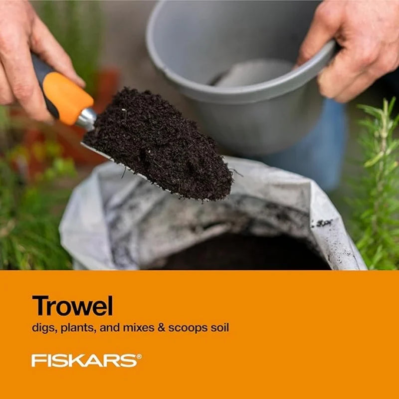 Unverzichtbares Gartenpflanzgerät für Zuhause, multifunktionales Gartengerät3Gartengeräteset mit Schaufel und Blumentopf, ergon