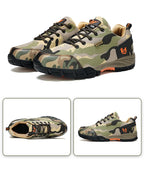 Men Casual Shoes Summer Outdoor Sneakers Women Footwear Trainer Camouflage Shoe Anti Slip Wear-Resistant Hiking Footwear