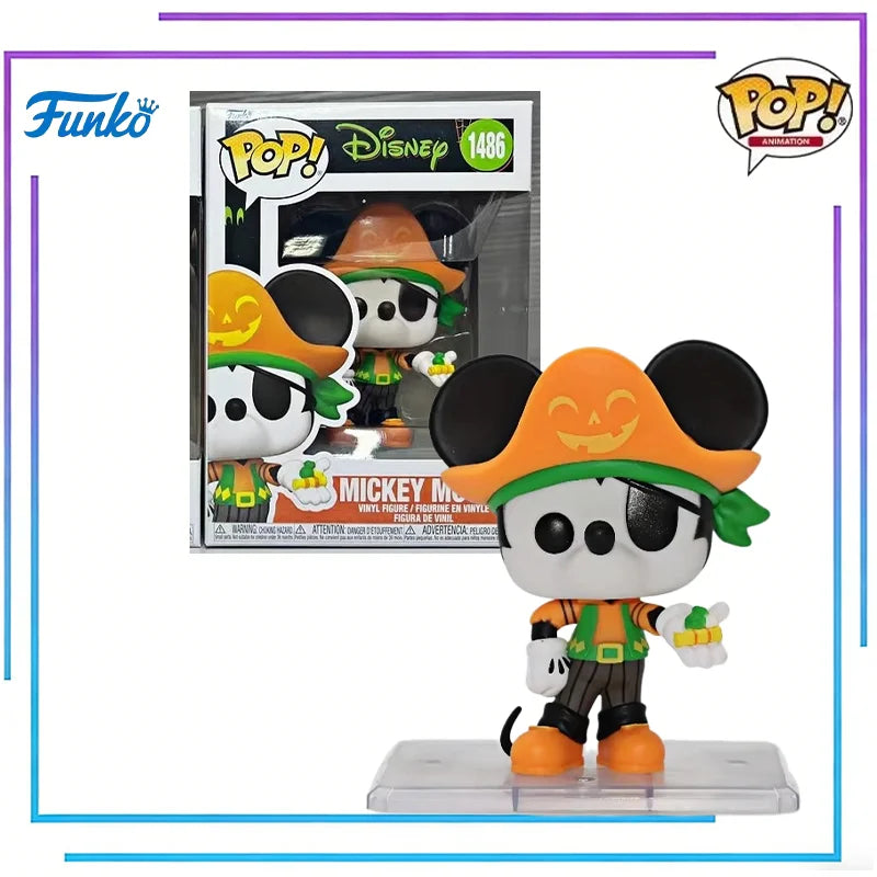 Funko Pop Original Disney Mickey Maus Halloween Limited Edition Vinyl Anime Figur Figürchen Puppe Modell Spielzeug Geschenk