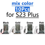 10 St. SIM-SD-Dual-Karten-Telefonkartenhalter-Adapter in verschiedenen Farben für Samsung S23 S24 S25 Plus S23 Ultra SIM-Kartenfach Einschub