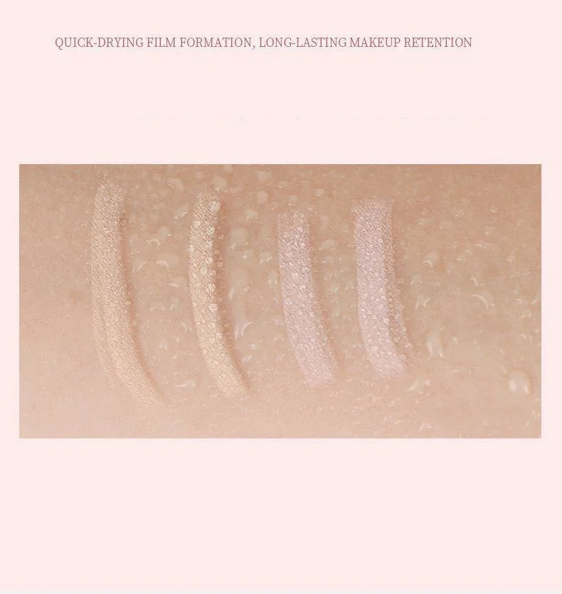 Doppelseitiger Lying Silkworm Stift 2-in-1 Highlighter Nude Unterlidkontur Aegyo-Sal Eyeliner Make-up-Stift mit Detailpinsel