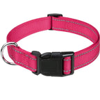 Pet Dog Collar Nylon Reflective Neck Collar for Small Medium Large Dog Pet Leash Collars for Dog Supplies Pet Accessories