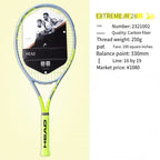 HEAD 2026 Neuer Carbon Tennisschläger für Herren Damen Tenis Raquete Blau