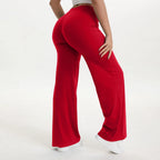 SoftMotion Damen Leggings Gerade Beine Mittlere Taille Yoga-Hose GYM-Leggings Naked Feel Pilates Laufhose Sporthose