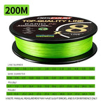 OBSEQUIO 8-fach geflochtene Angelschnur 100/150/200M X8 PE-Schnur Angelzubehör Für Angelausrüstung Karpfen Geflechtschnur