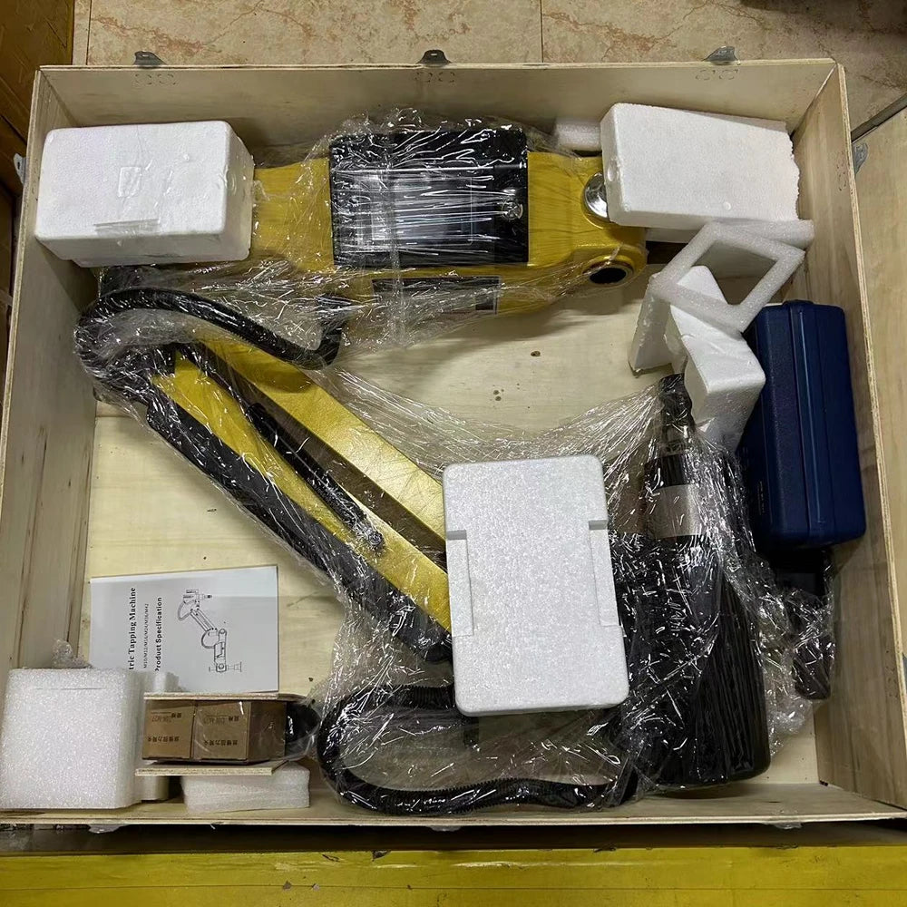 M3-M36 220V CNC Universal-Servogewindeschneidmaschine Elektrisches Gewindebohrwerkzeug Stahl Aluminium Kraftbohren