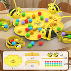 Bumble Bee Magnetspiel Lustige Familienbrettspiele Montessori Sortierpuzzle Angelspiel Interaktive Spiele für Kinder und Erwachsene