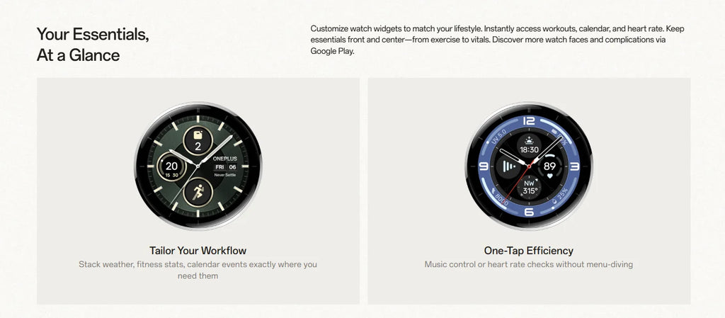 Globale Version OnePlus Watch 3 43mm Smartwatch 1.32 Zoll AMOLED Display Bis zu 60 Stunden Akkulaufzeit Wear OS by Google GPS NFC