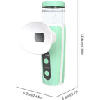 Tragbarer Augenbefeuchter USB wiederaufladbarer Nano-Nebel für Damen, zu Hause oder im Büro, sicheres Augenpflegegerät zur Linderung trockener Augen