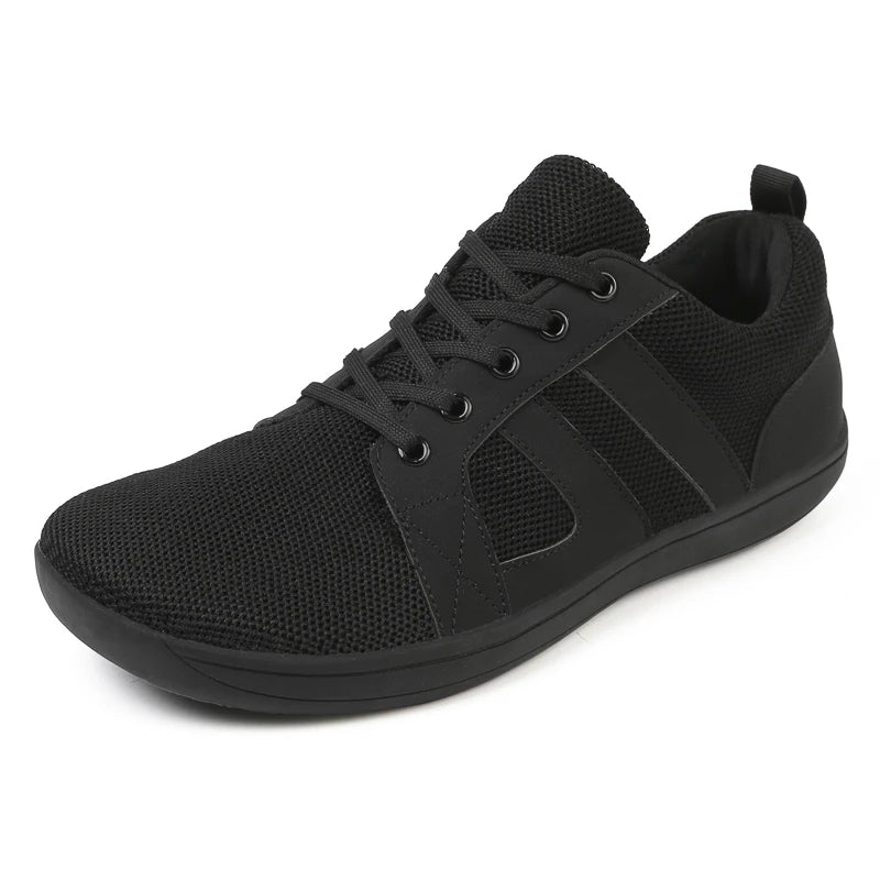 FANCYLEE Klassische Damen GAT Barfuß-Sneaker Retro Wildleder Minimalistische Walkingschuhe Weite Passform Zero Drop Freizeitschuhe Größe 36-41 Hauptbild