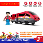 Kinder RC Elektrische Eisenbahn Lokomotive Magnetische Bahn Diecast Slot Spielzeug Passend für Holzeisenbahn Schienen Spielzeug für Kinder Geschenke