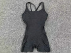 Gepolsterter Activewear Gym Yoga Bodysuit Damen Fitness Kleidung Damen Workout Weibliche Sportoutfit Anzüge Trainings Jumpsuit