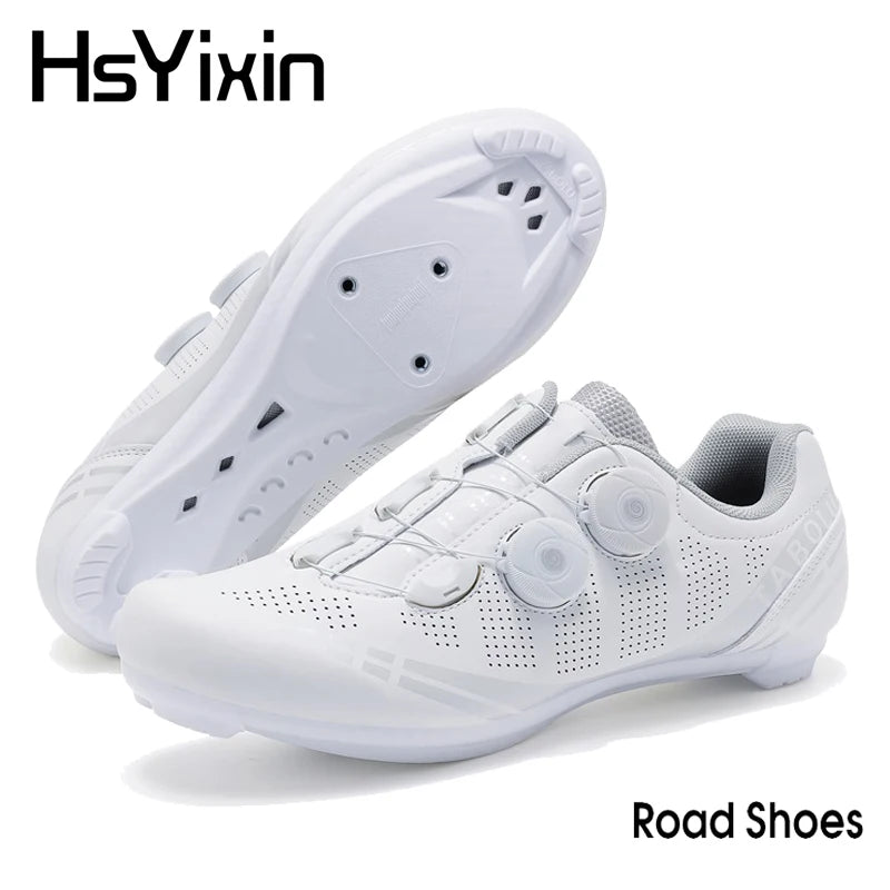 Fahrradschuhe aktualisiertes Modell MTB Fahrrad Herren Rennen Wettkampf selbstsichernd Speed Fahrrad Sportschuhe Damen Spd Cleats Radschuhe