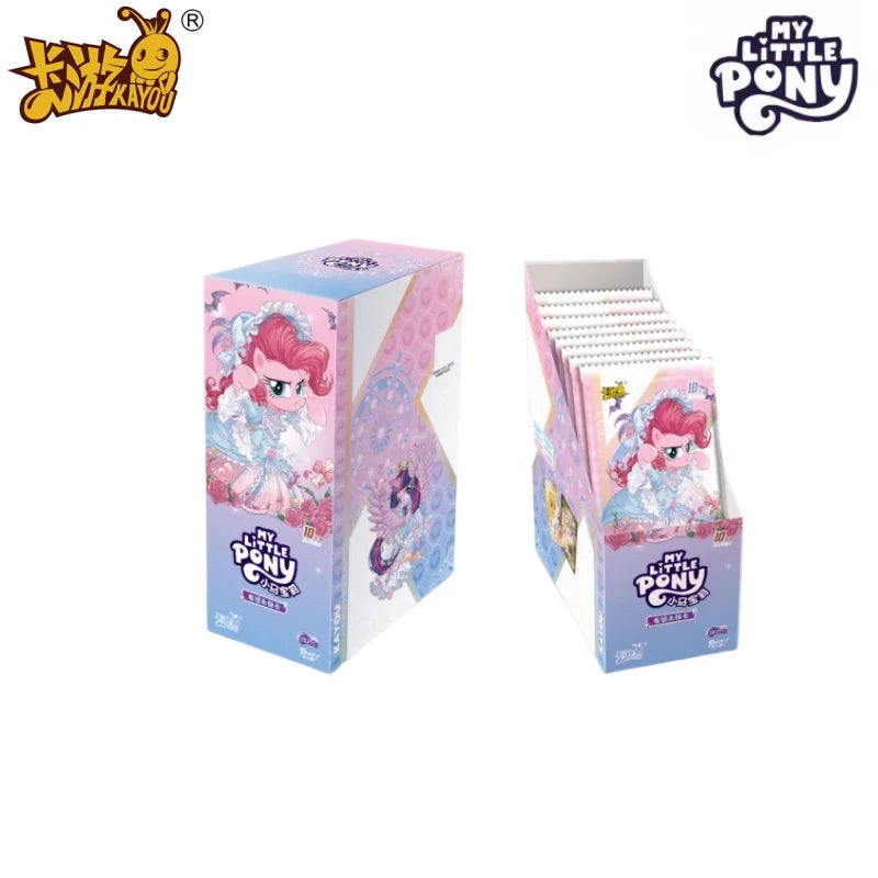 KAYOU Original My Little Pony Freundschaft ist ewig Sternentüte 2 Rhythmus Mond AR Vergoldete Dekoration ODER Sammelkarte Geschenk