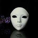Party Supplies Vollgesichts-Cosplay Geisha Maske Blumen-Verkleidung Hanfu Cosplay Maske Maskerade Gruselige japanische Maske Kinder