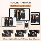 Wellenförmige Clip-in-Echthaarverlängerungen Clip Ins 120 Gramm Body Wave 18 Zoll 8 Stück Naturschwarz 100% Echthaar