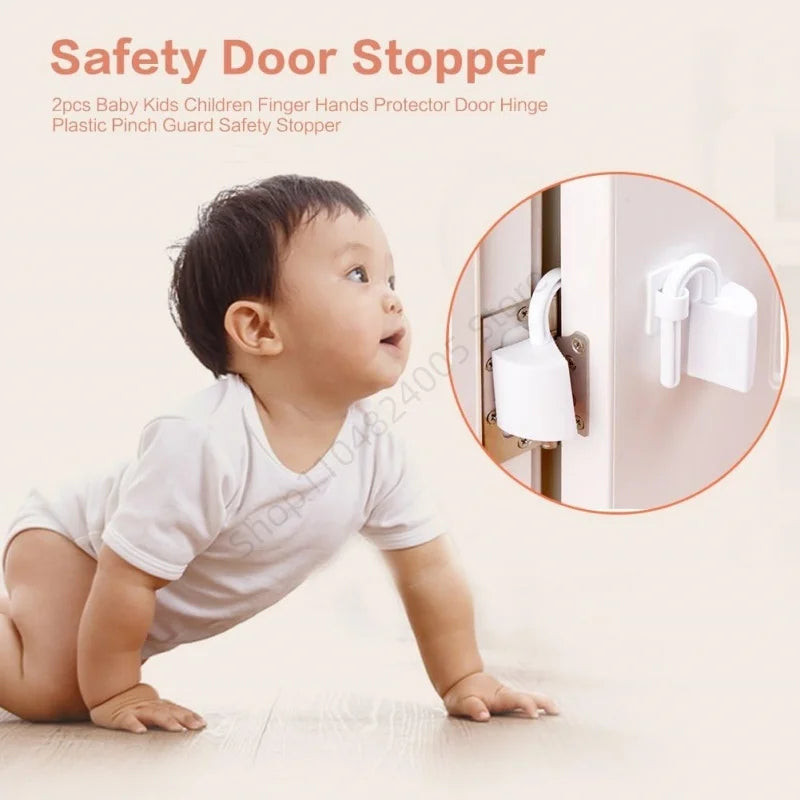 1/2 Stück Fingerschutz Baby Kinder-Sicherheit Türstopper Kinder-Sicherheit Klemmschutz Scharnierschutz