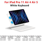 TouchPad Magic Keyboard für iPad Air 11 13 M4 2026 M3 M2 iPad 10 10. Gen. Air 4 5 6 iPad Pro 11 12,9 13'' M5 M4 Smart Cover Hintergrundbeleuchtung