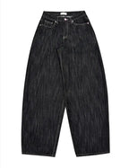 2025 Autumn Winter Women's Denim Jeans Y2K Wide Fit Baggy Jeans Grunge Harajuku Cowboy New In Pants Korean Mom Jeans Punk Retro