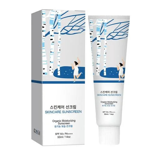 2/1 Stück LSF50+ Sonnencreme Centella Starker UV-Schutz Wasserbasierter Sonnenschutz Sonnenkörper-Sonnenblock Feuchtigkeitsspendende Hautpflege