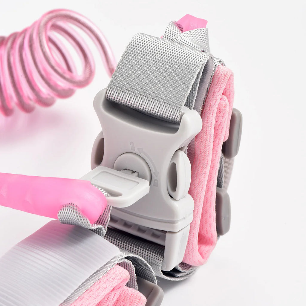 Babysicherheit 2M Anti-Verlust-Traktionsseil für Kinder Armband Schloss und Schlüssel Sicherheits-Traktionsgurt für Kinder Reisen Outdoor
