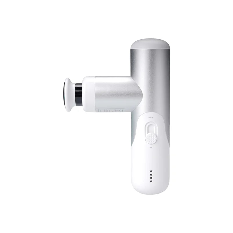 Kica Mini 3 Massagepistole, 3000 U/min stufenlose Geschwindigkeit, 7 kgf Schlagkraft, 4 Köpfe, 255 g leichter Sport-Muskelmassagegerät