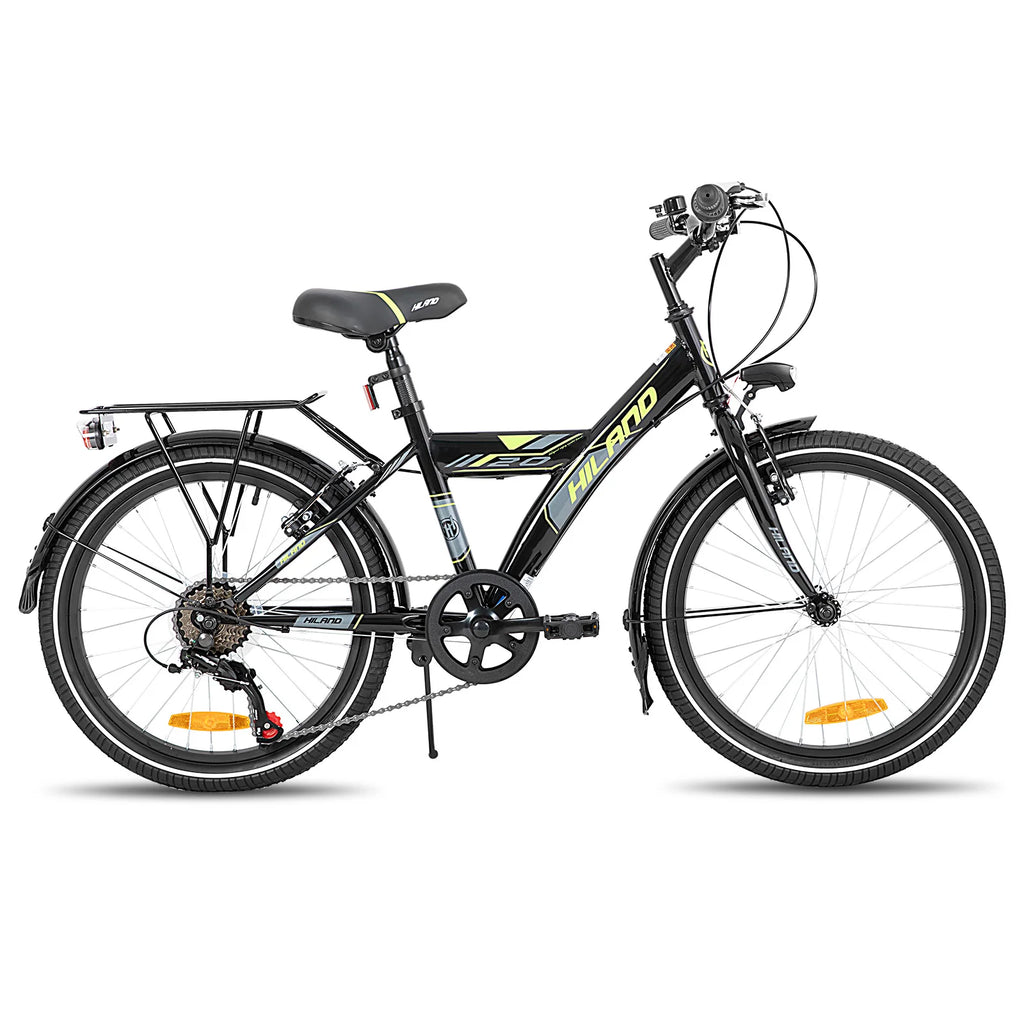Hiland 20/24 Zoll Kinder Mountainbike für Jungen und Mädchen von 6-10 Jahren mit Shimano 6-Gang Schaltung