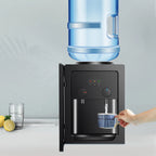 Desktop-Elektrowasserspender, separates Heiß- und Kaltwasser für Kaffee, Büro, 550 W, 85–95 ℃