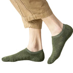 5 Paar Herren Baumwoll Kurzsocken Hochwertige Crew Ankle Casual Weiche Rutschfeste Atmungsaktive Low-Cut Sommer Herbst Socken für Herren