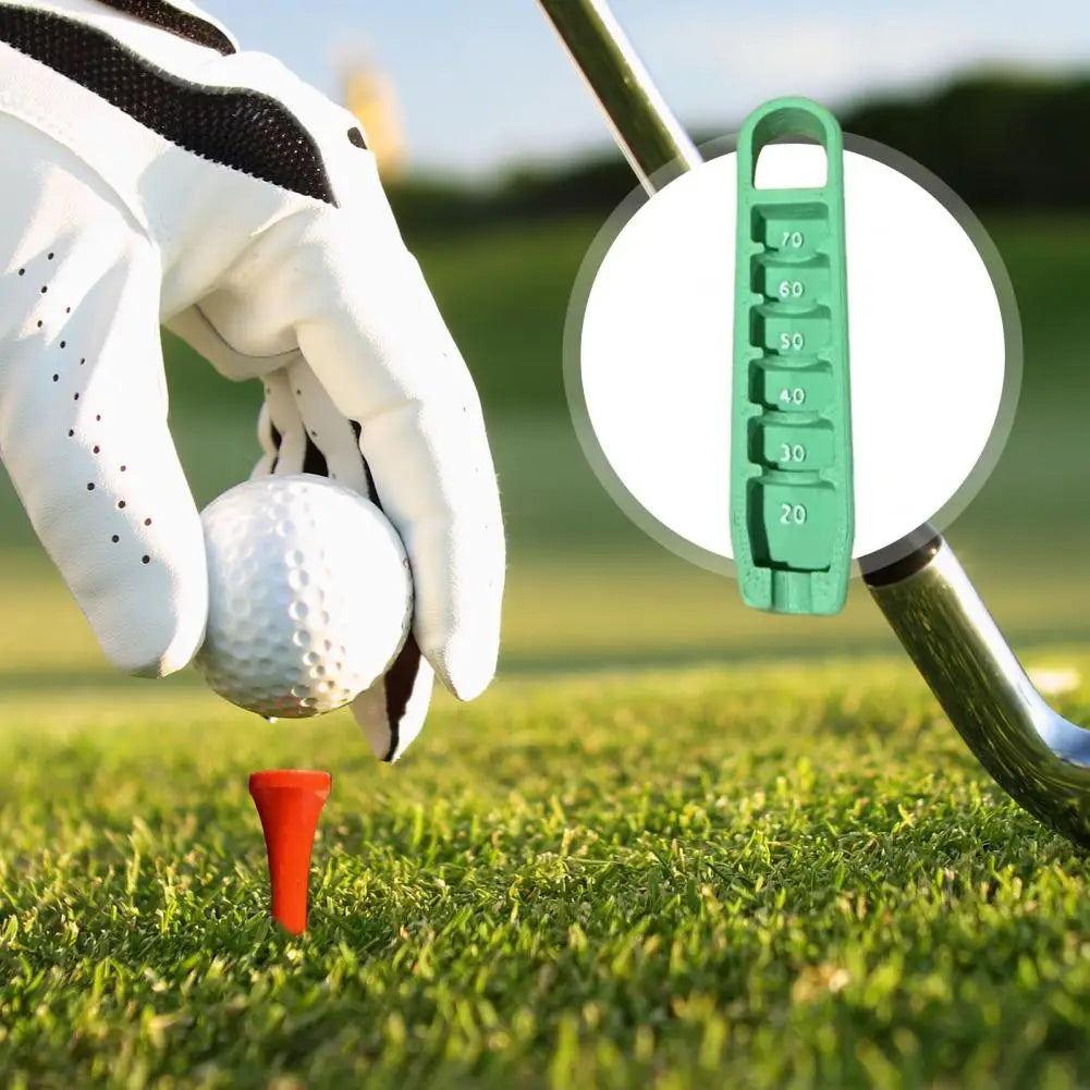Golf Tee Elevator 3D Gedruckter Golf Tee Höhenmesser Tragbarer Tee Höhenversteller Präzise Platzierung bei 20-70mm Geschenk für Golfer