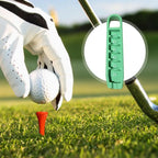 Golf Tee Elevator 3D Gedruckter Golf Tee Höhenmesser Tragbarer Tee Höhenversteller Präzise Platzierung bei 20-70mm Geschenk für Golfer