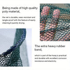 1 Ultra-lightweight Foldable Fishing Net 1.5 Rice - 2.1 Durable Aluminum Alloy Telescopic Handle Portable Fishing Net Outdoor Fi