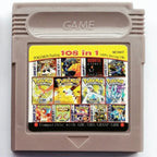 GBC Game Combo Pokémon Serie 61in1 108in1 Game Videospielkassette Karte, englische Version für GBC/GBA/SP/GBM